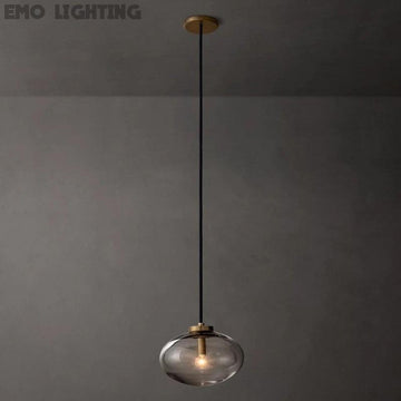 Cabrette Clear Glass Pendant