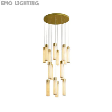 Celestial Alabaster Cascade Chandelier