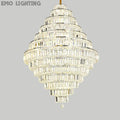 Chrome/ Silver Extra Large Chandelier For Foyer Living Room Staircase Crystal Ceiling Lighting Fixture