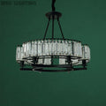 Decorative 6-Light Crystal Ceiling Chandelier D23.6