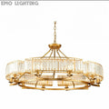 Decorative 10-Light Crystal Ceiling Chandelier D41.3