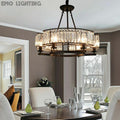 Decorative 6-Light Crystal Ceiling Chandelier D23.6