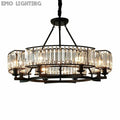 Decorative 10-Light Crystal Ceiling Chandelier D41.3