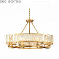 Decorative 8-Light Crystal Ceiling Chandelier D31.5