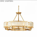 Decorative 10-Light Crystal Ceiling Chandelier D41.3