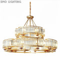 Decorative 18-Light Crystal Ceiling Chandelier D41.3