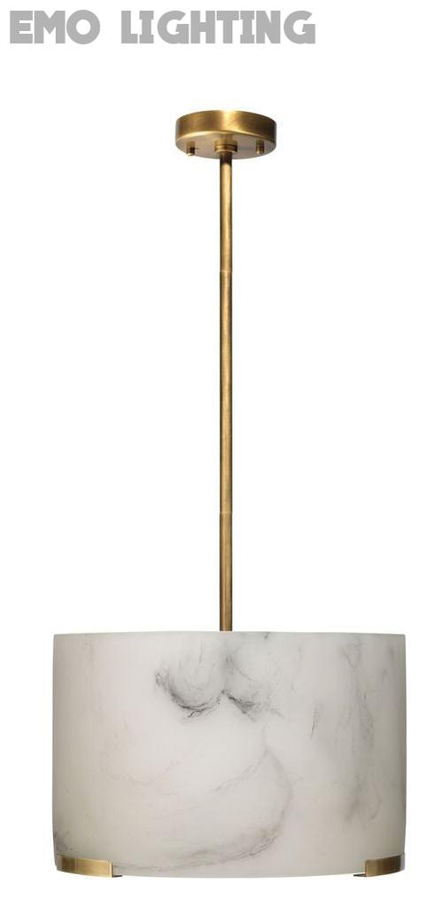 Elancourt Alabaster Pendant