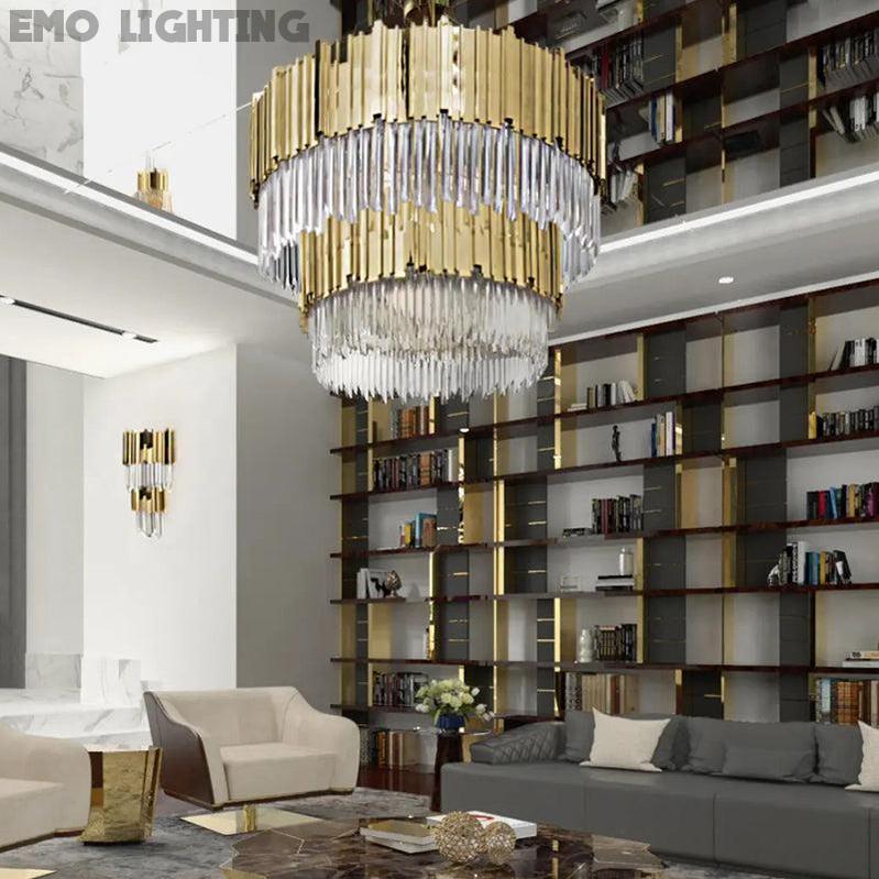Empire Decorative 2-tier Round Chandelier - thebelacan