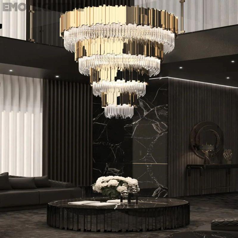 Empire Decorative 4-tier Round Chandelier - thebelacan