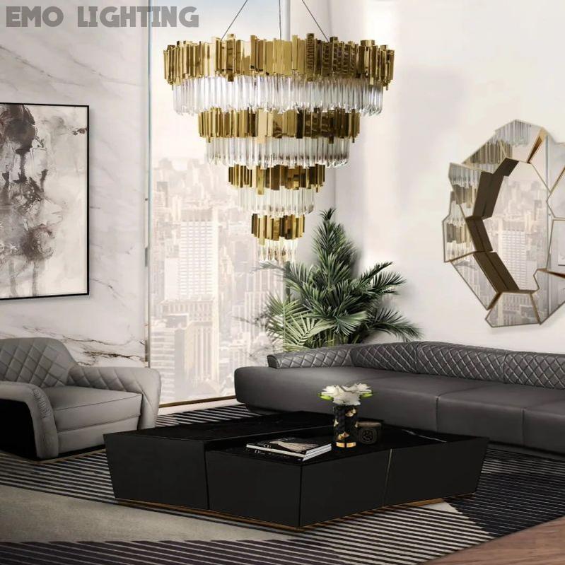 Empire Decorative 4-tier Round Chandelier - thebelacan