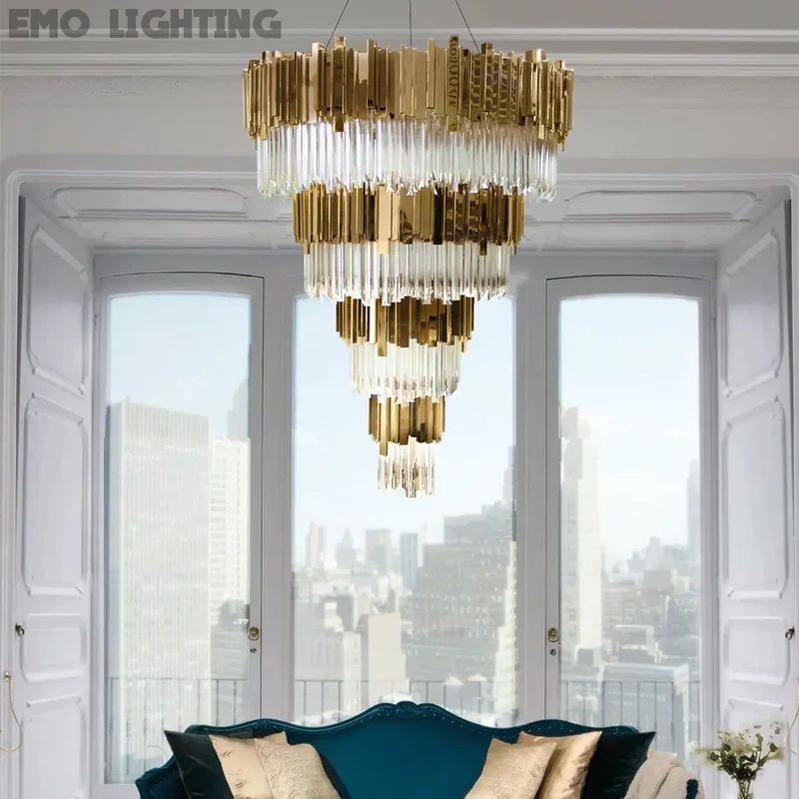 Empire Decorative 4-tier Round Chandelier - thebelacan