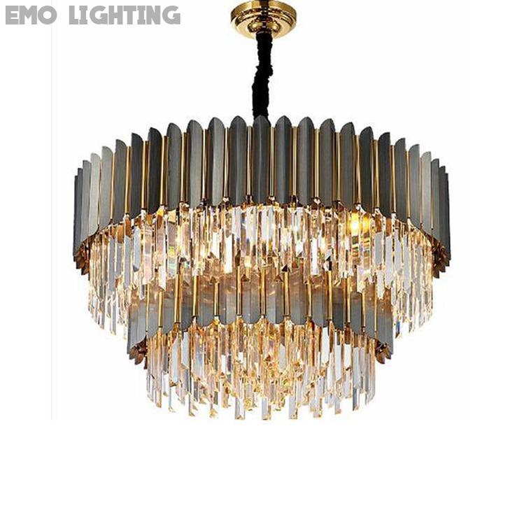 Flavian Double Tier Crystal Chandelier