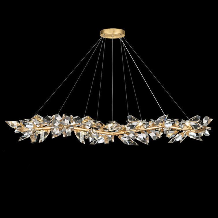 Addison 71" Round Crystal Chandelier