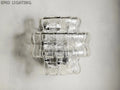 Ghiaccio Art Glass Wall Sconce-Meet Lighting