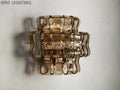Ghiaccio Art Glass Wall Sconce-Meet Lighting