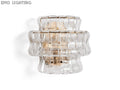 Ghiaccio Art Glass Wall Sconce-Meet Lighting