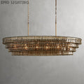 Ghiaccio Oval Chandelier 54