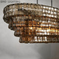 Ghiaccio Oval Chandelier 54