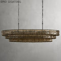 Ghiaccio Oval Chandelier 54