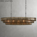 Ghiaccio Oval Chandelier 54