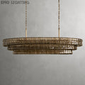 Ghiaccio Oval Chandelier 54