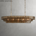 Ghiaccio Oval Chandelier 54