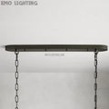 Ghiaccio Oval Chandelier 54
