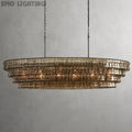 Ghiaccio Oval Chandelier 54