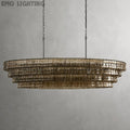 Ghiaccio Oval Chandelier 54