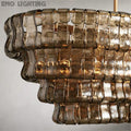 Ghiaccio Oval Chandelier 54