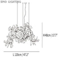 Gingko Luxury Chandelier Style G - thebelacan