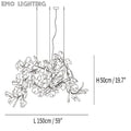 Gingko Luxury Chandelier Style G - thebelacan
