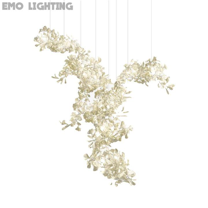 Gingko Combination Chandelier - thebelacan