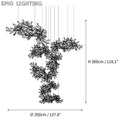 Gingko Combination Chandelier - thebelacan