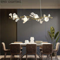 Gingko Glass Chandelier - thebelacan