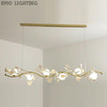 Gingko Glass Chandelier - thebelacan