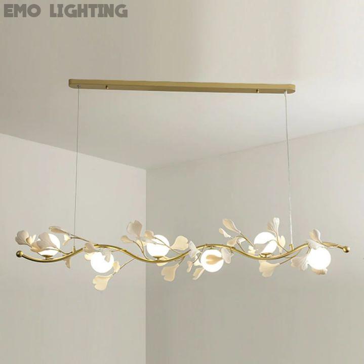 Gingko Glass Chandelier - thebelacan