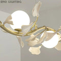 Gingko Glass Chandelier - thebelacan