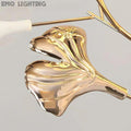 Gingko Leaf Floor Lamp - thebelacan
