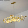 Gingko Luxury Chandelier Style C - thebelacan