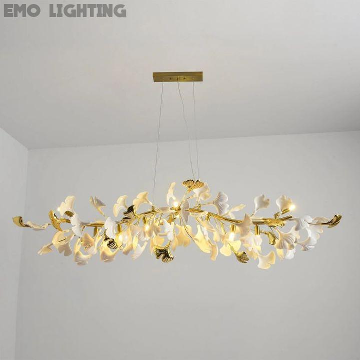 Gingko Luxury Chandelier Style C - thebelacan