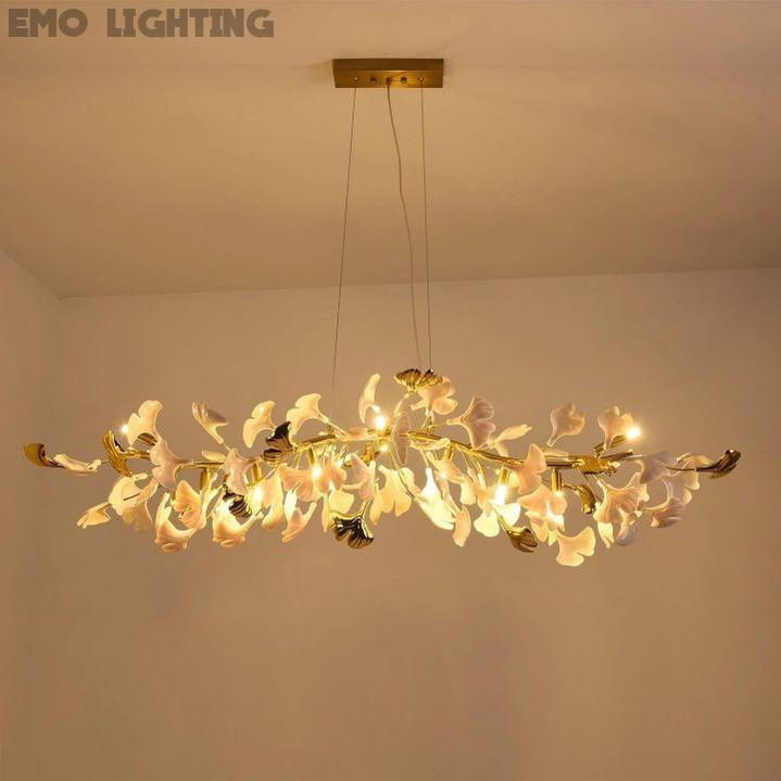 Gingko Luxury Chandelier Style C - thebelacan
