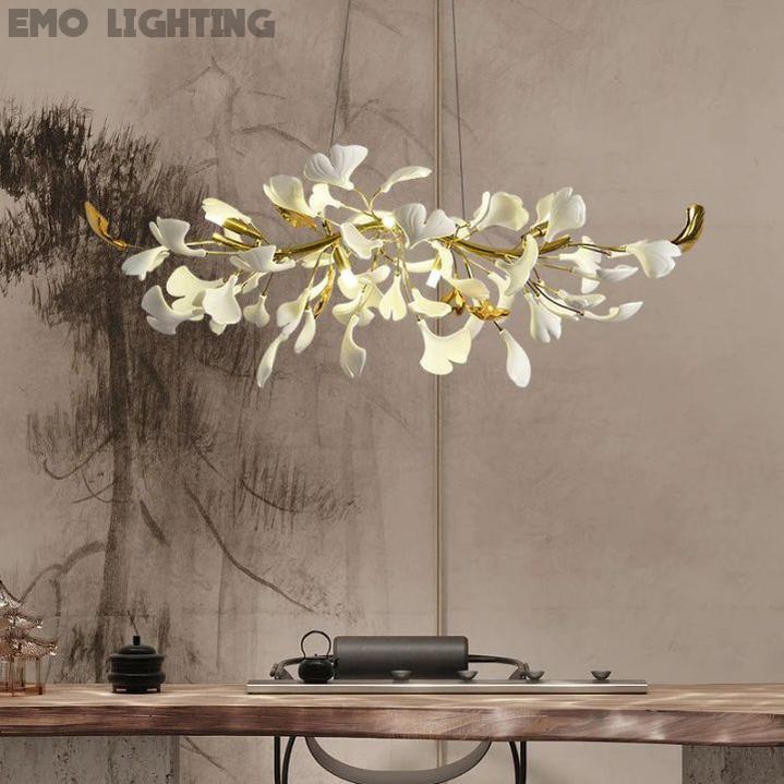 Gingko Luxury Chandelier Style C - thebelacan