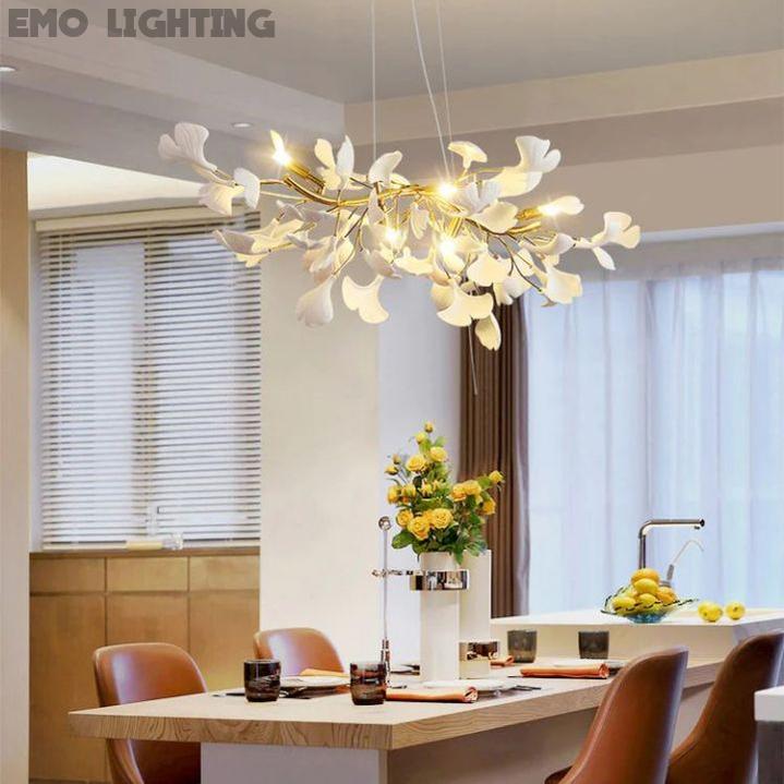 Gingko Luxury Chandelier Style C - thebelacan
