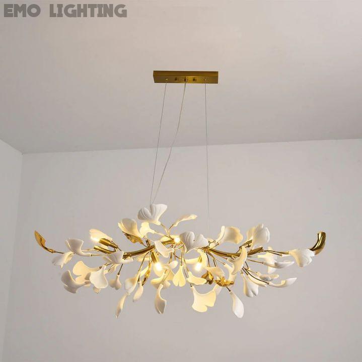 Gingko Luxury Chandelier Style C - thebelacan
