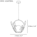 Gingko Pendant Lamp - thebelacan