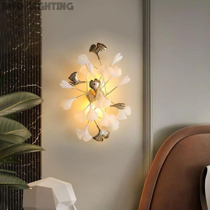 Gingko Wall Sconce - thebelacan