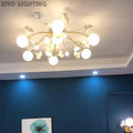 Ginkgo Glass Ceiling Lamp - thebelacan