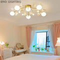 Ginkgo Glass Ceiling Lamp - thebelacan