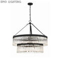 Grent 2-Tier Round  Crystals Chandelier 32